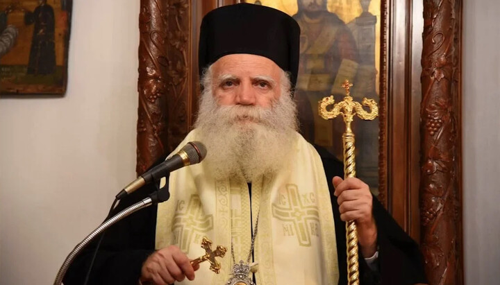 Metropolitan Serafim. Photo: newsbreak.gr