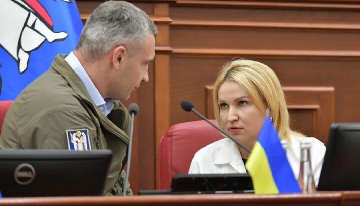 Vitaliy Klitschko and Victoria Mukha. Photo: glavcom.ua