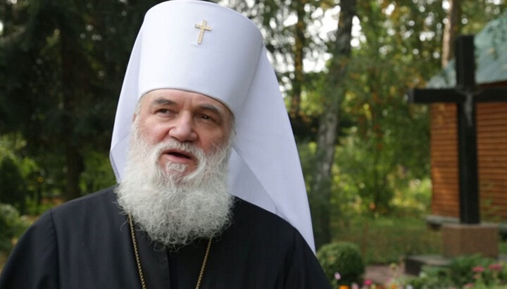 Metropolitan Vissarion of Ovruch. Photo: a screenshot of the “1Kozak” YouTube channel.