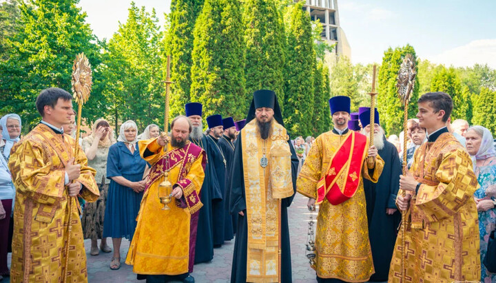 Celebrations in the Cherkasy Eaprcht. Photo: cherkasy.church.ua