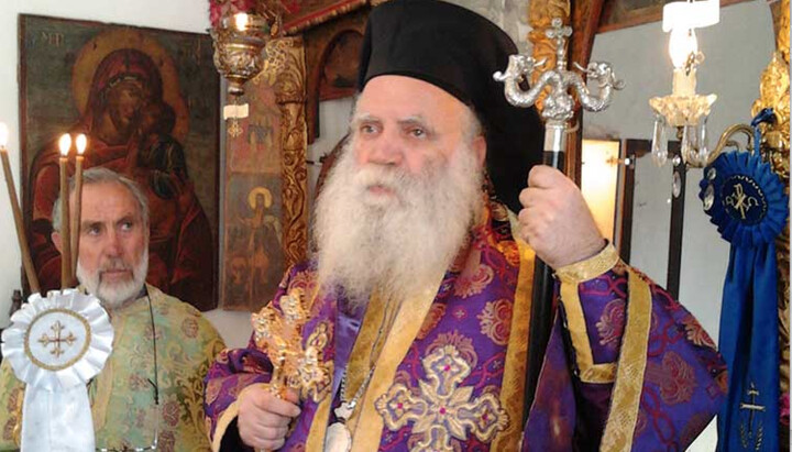 Metropolitan Seraphim of Kythira. Photo: ageliaforos.com