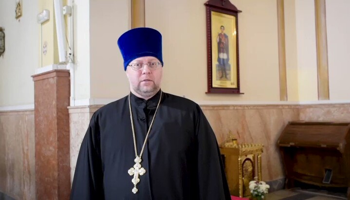 Archpriest Tarasiy Petruniak. Photo: Diócesis de Málaga on Twitter