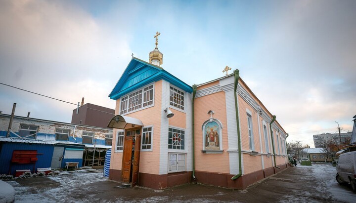 The Monastery of the Nativity of the Virgin Mary of the UOC in Cherkasy. Photo: t.me/kozakTv1