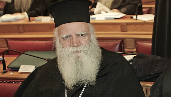 Metropolitan Seraphim of Kythira. Photo: orthodoxianewsagency.gr