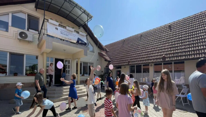 Bessarabian and Ukrainian children at the St. Anna Multifunctional Centre for Children and Family of the charity organisation Diaconia Social Mission in Chisinau. Photo: Diaconia Social Mission