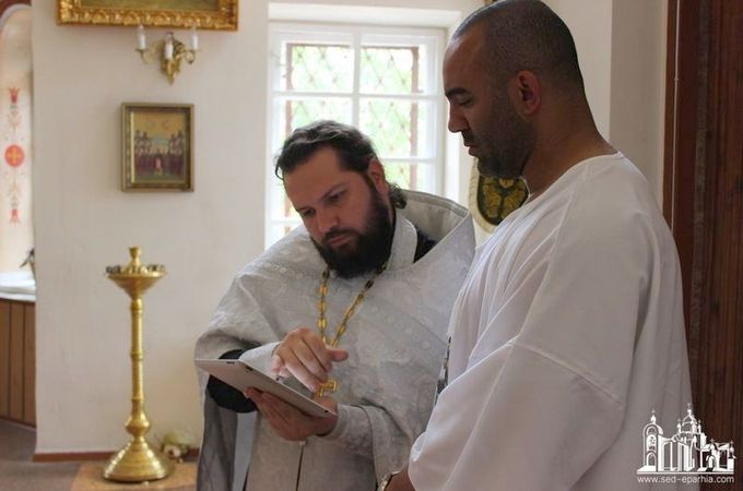 American OSCE officer adopts Orthodoxy in Severodonetsk