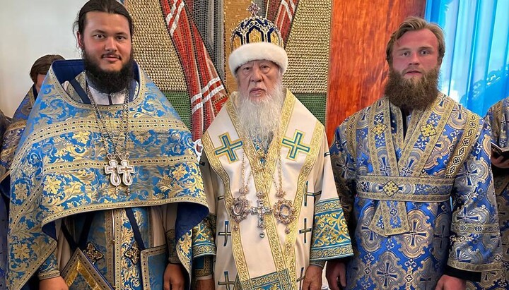 Photo: Artem Dmytruk becomes a subdeacon. Photo: Dmytruk's Telegram channel