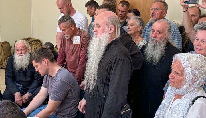 Monks of the Kyiv-Pechersk Lavra in court. Photo: Kyiv-Pechersk Lavra