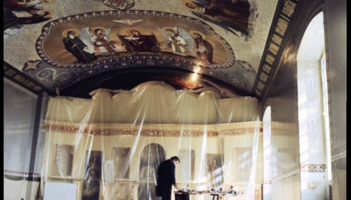 Sts Anthony and Theodosius’s Church at the Pochayiv Lavra. Photo: telegra.ph