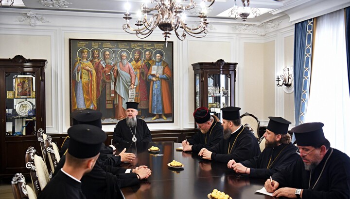 Meeting between the OCU and the Constantinople Patriarchate delegation. Photo: OCU