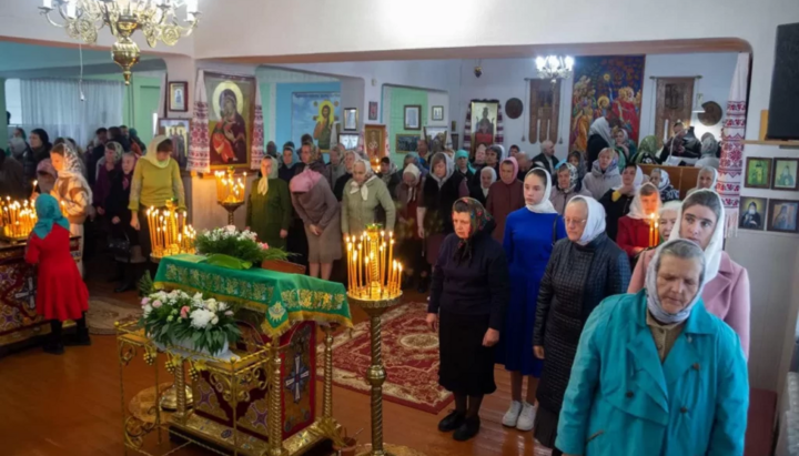 Feast of the house church in honor of St. Job of Pochaiv in November 2023. Photo: Volodymyr-Volynsky Diocese of the UOC