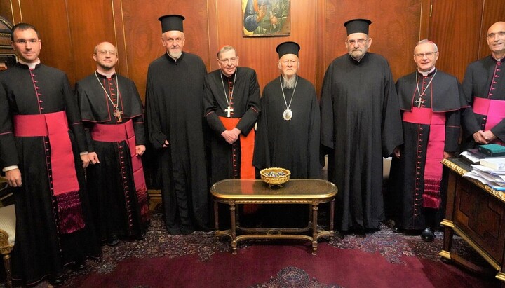 A Vatican delegation in the Phanar. Photo: Vatican News