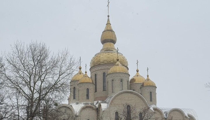 The UOC Archangel Michael Cathedral in Cherkasy seized by the OCU. Photo: Facebook