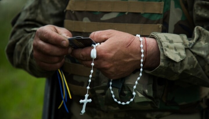 Chaplain. Photo: Ukrinform