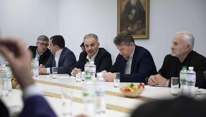 Yelensky at the Council of Churches. Photo: IRS