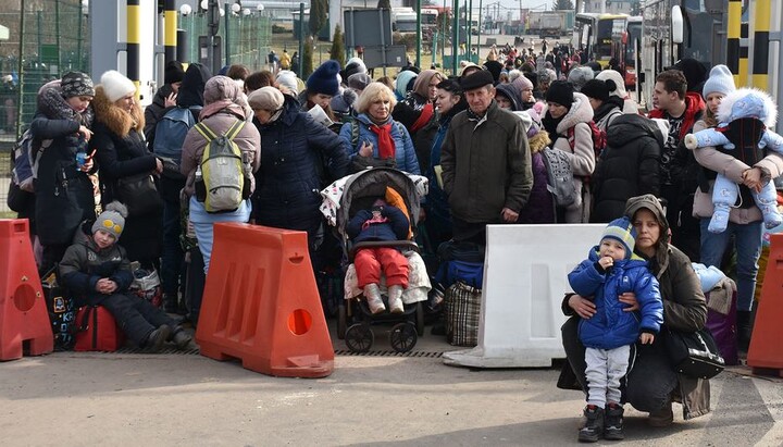 Refugees from Ukraine. Photo: minfin