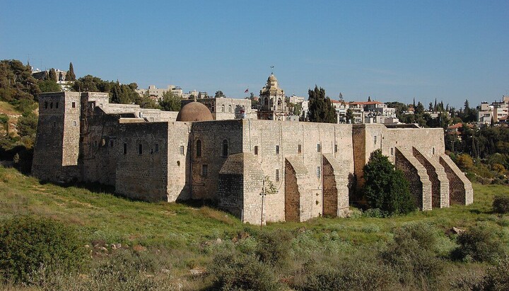 The Monastery of the Holy Cross in Jerusalem (founded in the 6th century). Photo: jerusalem-patriarchate