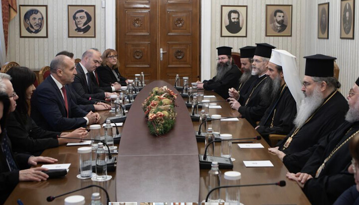 Bulgarian authorities meet with Patriarch Daniel and the Synod of the Bulgarian Orthodox Church. Photo: trud.bg