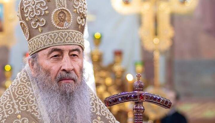 Metropolitan Onuphry of Kyiv and All Ukraine. Photo: UOC