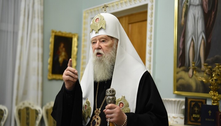 Filaret Denysenko. Photo: UOC-KP Facebook page