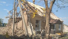 UOC Church Hit Twice By Russian Shelling in Donbass