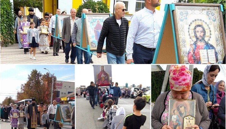 Religious procession in the capital of Gagauzia, September 2024. Photo: laf.md