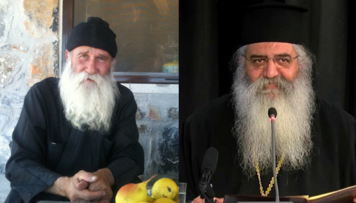Elder Theodoros and Metropolitan Neophytos