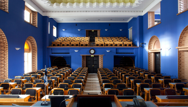 The Estonian Parlaimental Chamber. CREDIT: www.riigikogu.ee