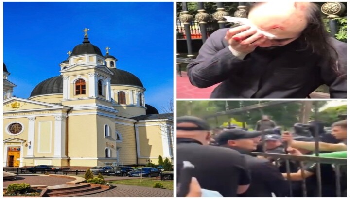 Masked Attackers Seize UOC Cathedral, Assault Clergy in Chernivtsi