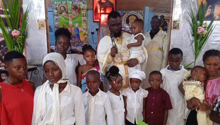 Over 100 Souls Received Into the Patriarchal Exarchate of Africa