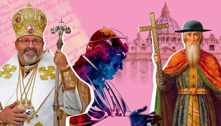 Shevchuk insists Prince Volodymyr belongs to the UGCC. Graphic: UOJ