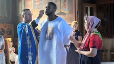 U.S. Soldier Baptized into Orthodox Faith in Romania