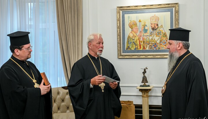 Epifaniy Meets with Head of EP's Lithuanian 'Exarchate'