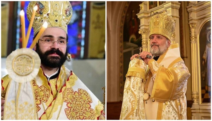 Met. Nathanael (GOARCH) and Abp. Daniel (OCA).