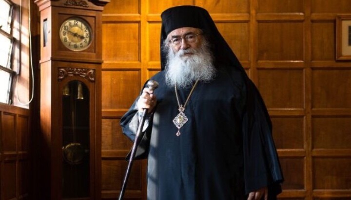 Archbishop Damianos of Sinai. Photo: Orthodox Times