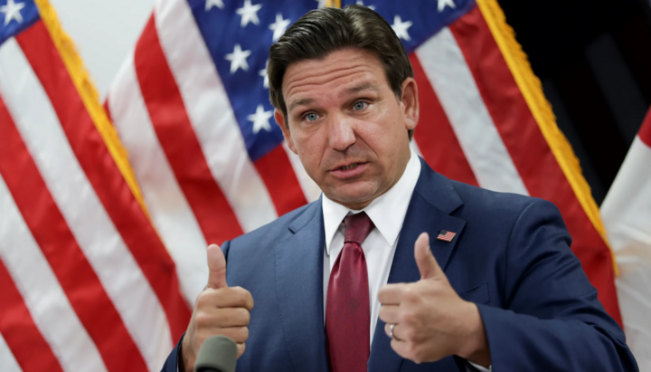 Gov. Ron DeSantis. Source: Vox