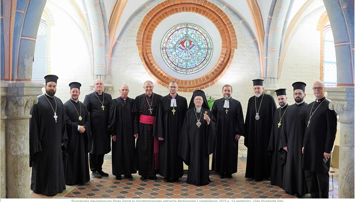 Bartholomew Meets with Latvia's First Gay President, Holds 'Prayer Service' with Lutherans and Catholics