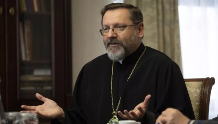 Catholic Archbishop Sviatoslav Shevchuk [CREDIT: Oleksandr Sawranskij]