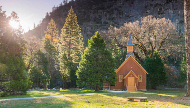 Yosemite Valley Chapel. Photo: westend61.de
