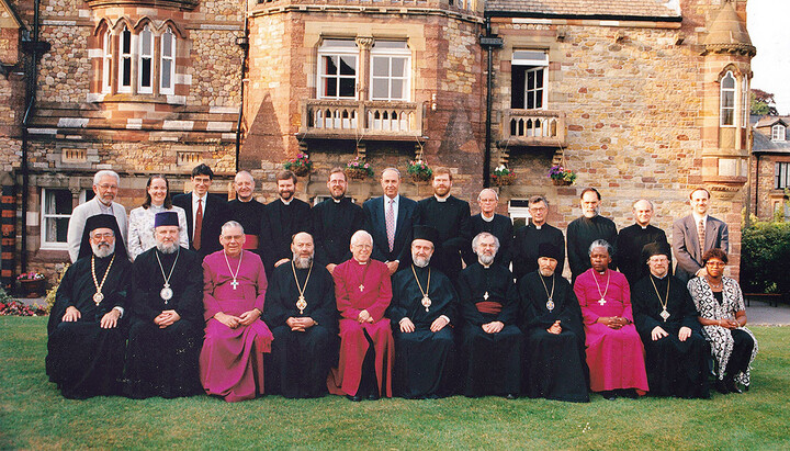 The Commision for Orthodox-Anglican Dialogue in Cardiff, June 1996. Source: zizioulas.org