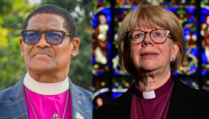 Henry Ndukuba and Sarah Mullally. Source: Facebook
