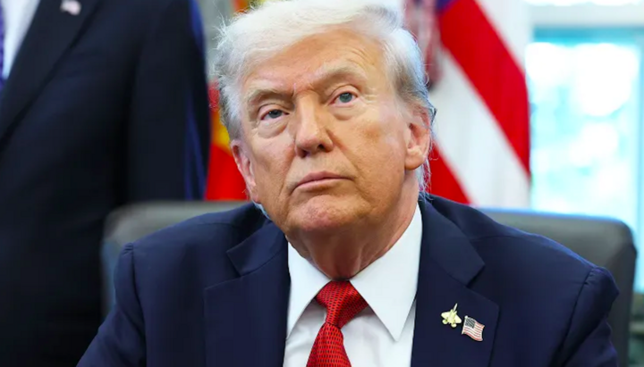 Trump speaks in the Oval Office at the White House on Oct. 6. Photo: Anna Moneymaker/Getty