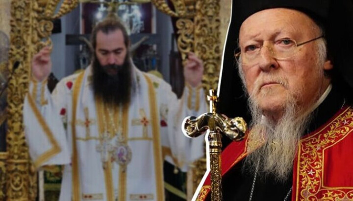 Met. Tychikos and Pat. Bartholomew. Photo: UOJ