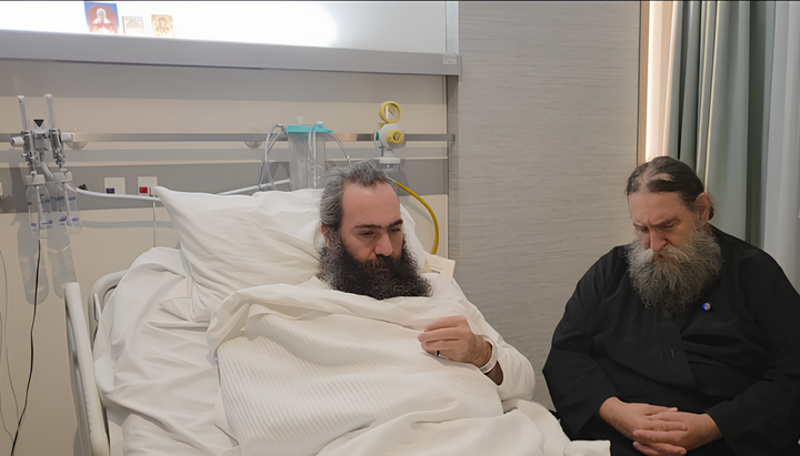 Met. Tychikos in the hospital. Photo: UOJ-Greece