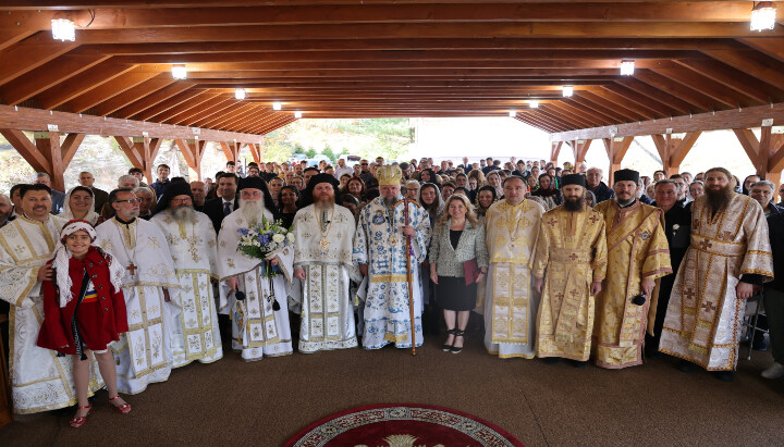 The patronal feast of St. Dumitru the New Romanian Monastery. Photo: sfdumitru.org