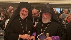Abp. Elpidophoros Joins Catholicos Aram I to Celebrate 30th Enthronement Anniversary