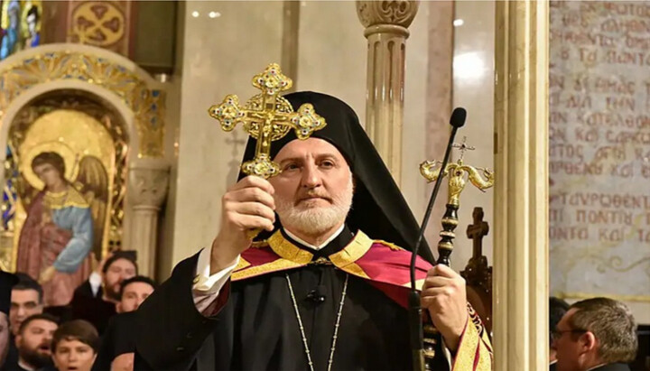 Abp. Elpidophoros. Photo: Kostas Bej/National Herald