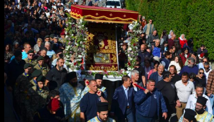 Wonderworking Kykkos Icon Brought Out for First Time in 35 Years in Cyprus