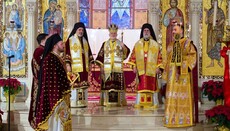 Abp. Elpidophoros Leads Nativity Liturgy at Holy Trinity Cathedral