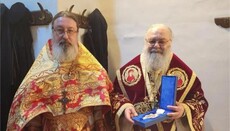 Pat. John Conveys Solidarity with Canonical Ukrainian Orthodox Church
